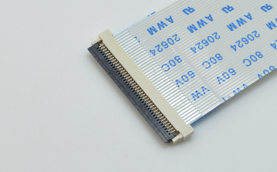 fpc連接器0.5mm間距H1.5厚前插後掀 封裝規格書圖紙 型號尺寸圖 在線下載