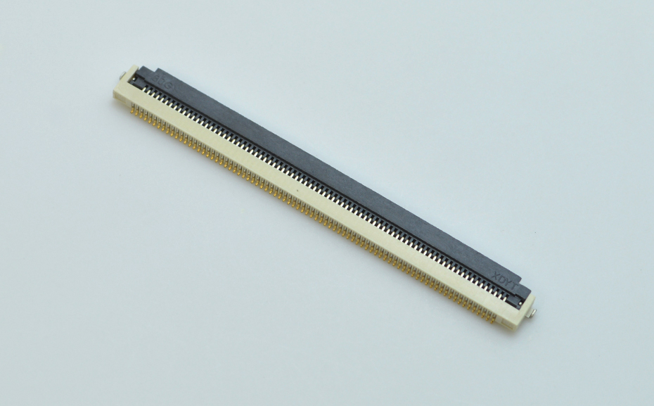 FFC/FPC座 軟排線連接器 0.5mm間距 80P /68P翻蓋式下接觸 液晶屏,香蕉网址在线观看