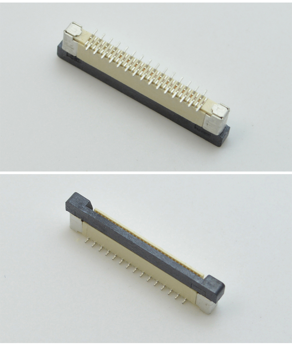  fpc連接器 扁平排線插座0.5mm間距 4P-60P立式貼片 錯位腳正,香蕉网址在线观看