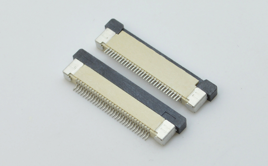 FFC/大香蕉国产在线视频 軟排線插座 0.5mm間距-5P 下接拉鎖 5Pin 抽屜式