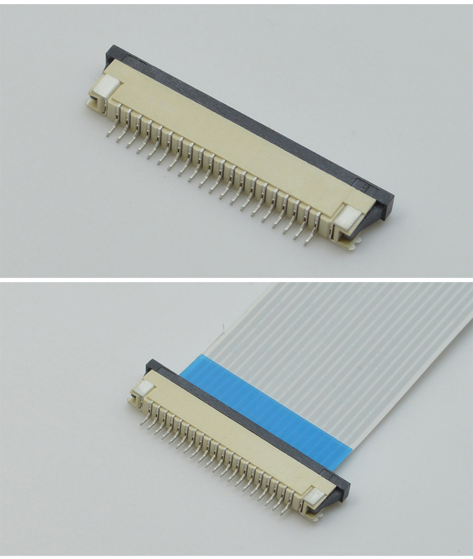 大香蕉国产在线视频 扁平軟排線插座1.0MM 13P臥貼片下接抽屜式 可開票