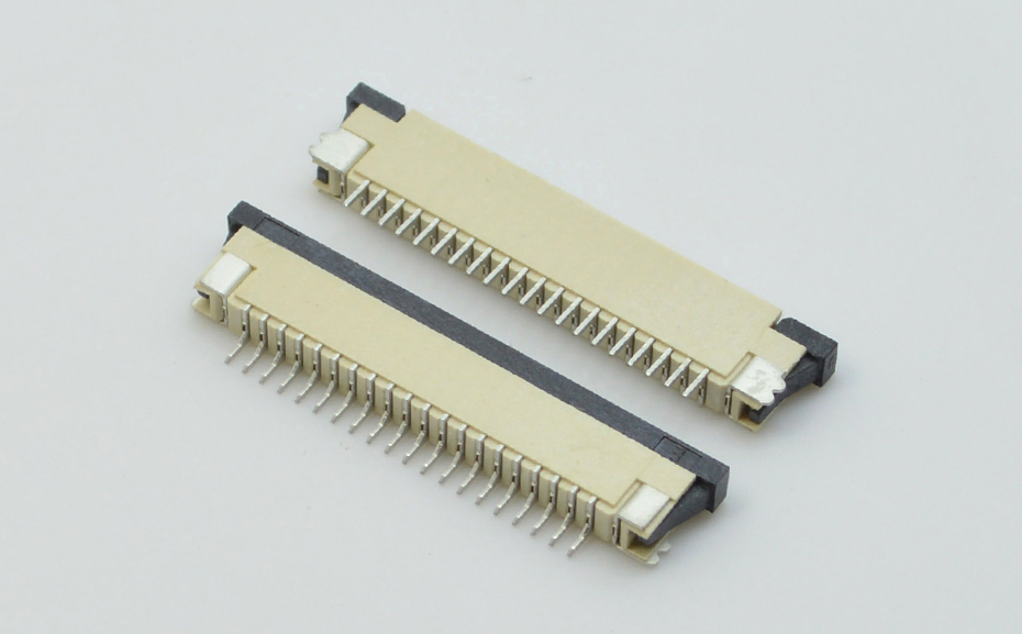 大香蕉国产在线视频 扁平軟排線插座1.0MM 13P臥貼片下接抽屜式 可開票