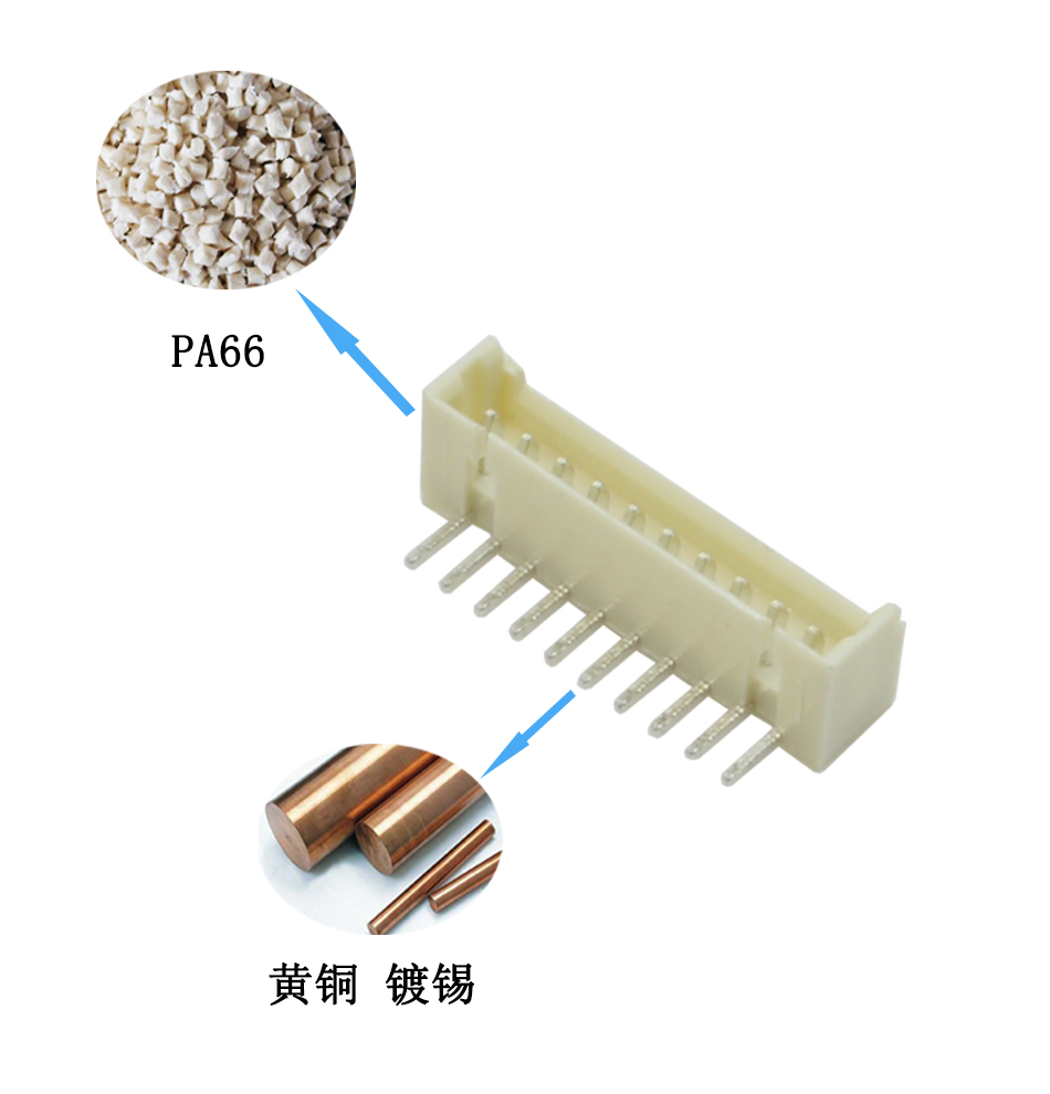 FPC插座 座子間距1.25mm11AW 臥式彎針連接器 11pin,香蕉网址在线观看