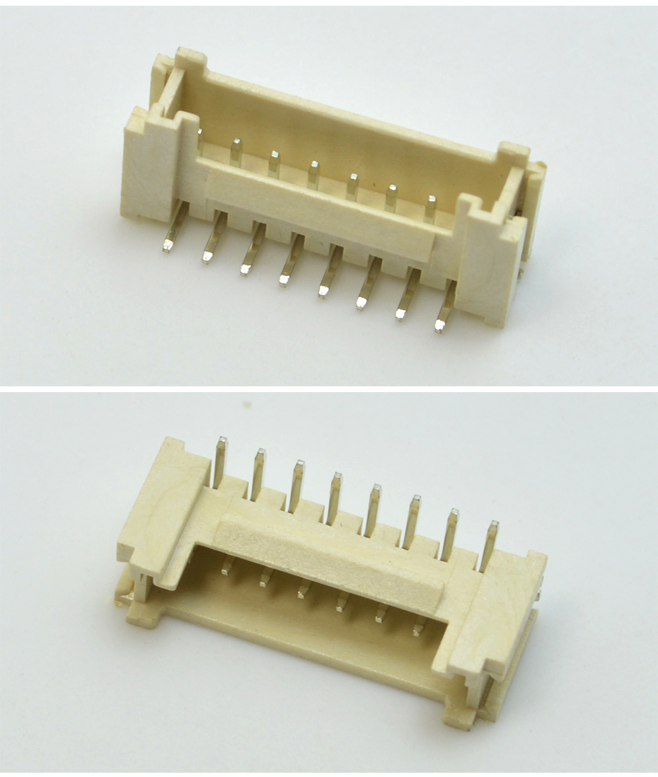 源頭廠家PHB2.0間距 7P雙排臥貼帶扣環保按插式耐高溫連接器,香蕉网址在线观看